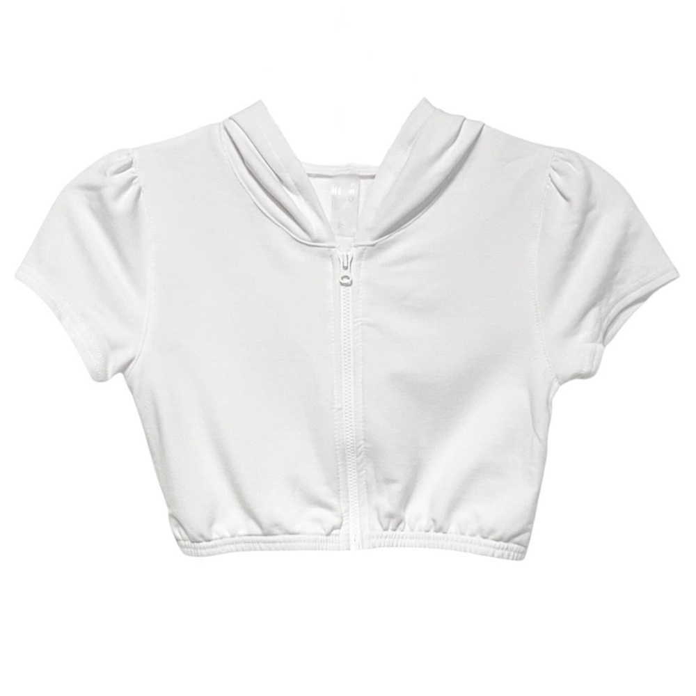Soybu Girls Elsie Full Zip Crop Hoodie